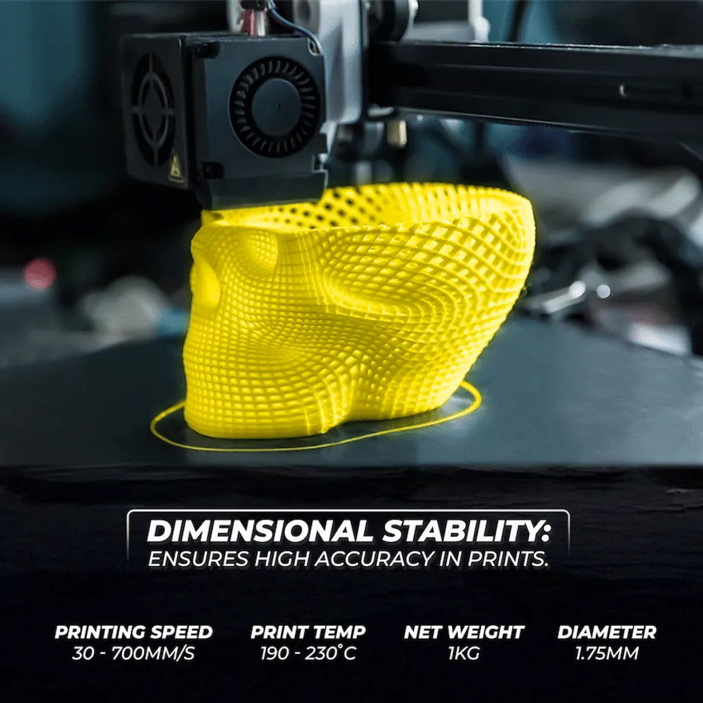 Creality Hyper PLA Filament RFID - Yellow 1Kg