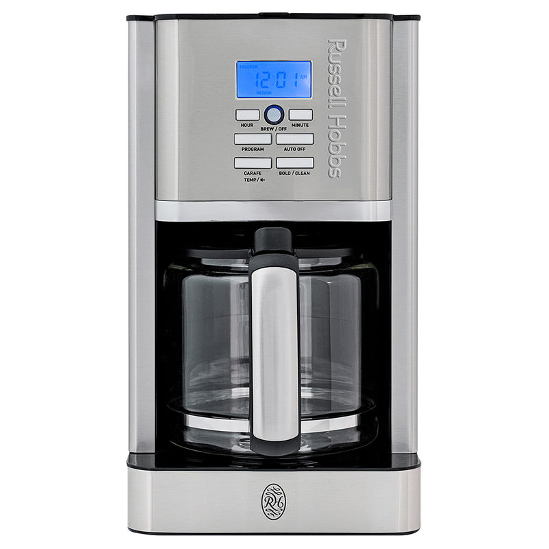 Russell Hobbs Nexus Stainless Steel Digital Coffee Maker 1.8L 12 Cup