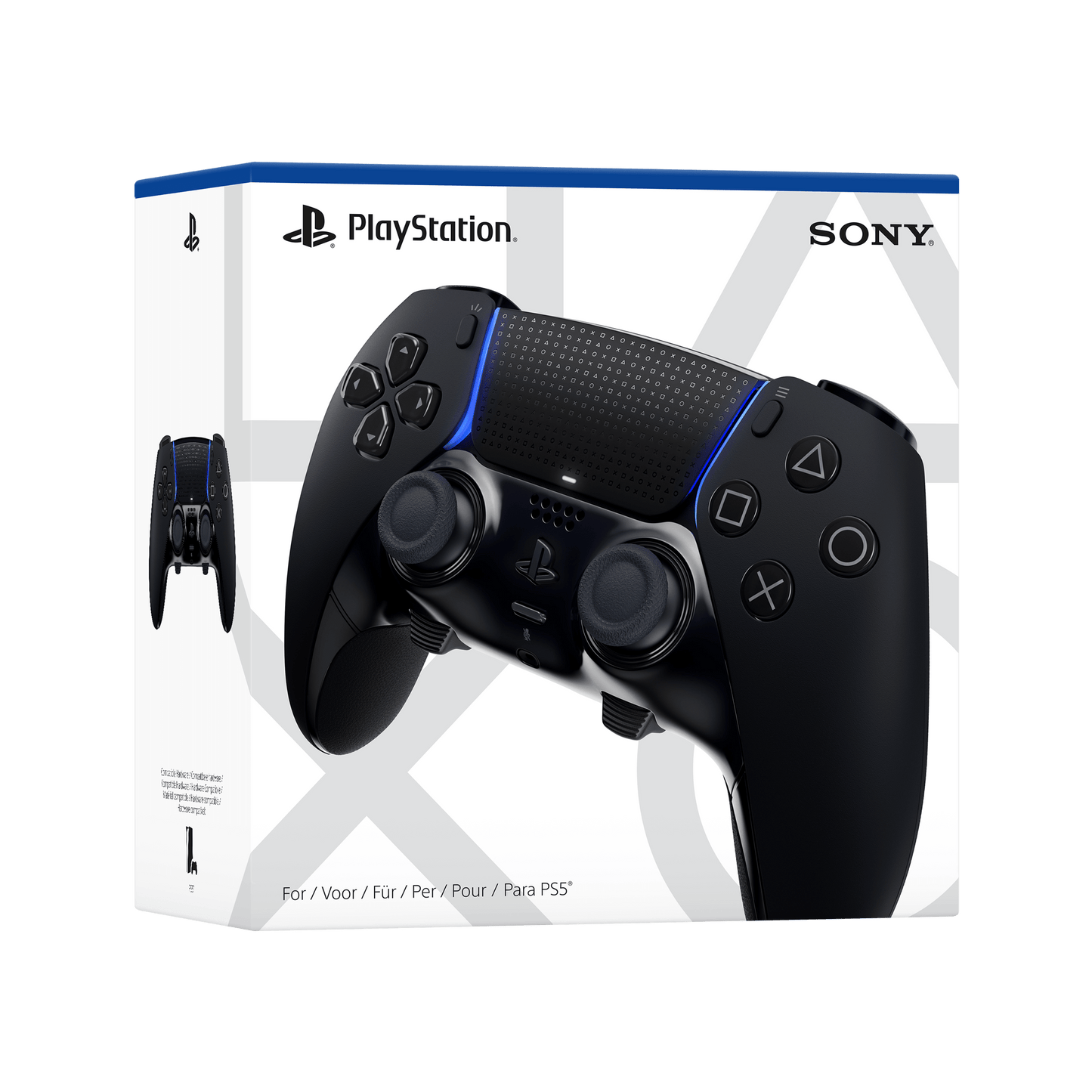 PlayStation 5 (PS5) DualSense Edge Wireless Controller - Midnight Black