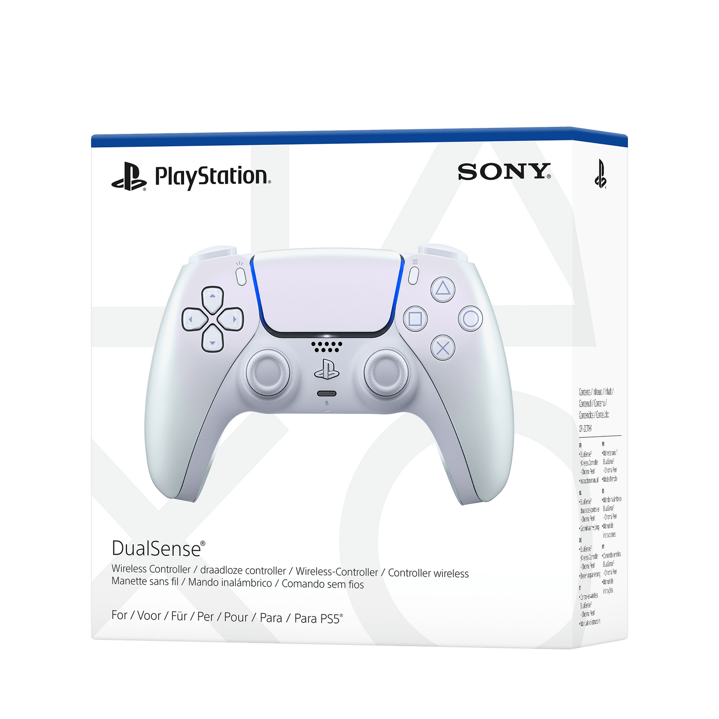 PlayStation 5 (PS5) DualSense Wireless Controller - Chroma Pearl