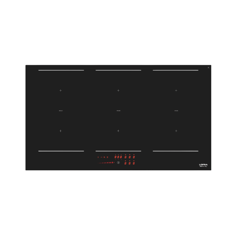 Lofra Black Line Built-In Induction Hob - 90cm