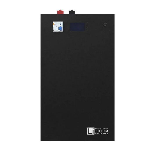 LBSA 25.6V 104Ah 2.66kWh LiFePO4 Battery (Black)
