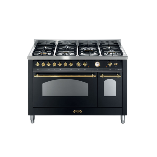Lofra Dolce Vita Electric Oven with 7 Burner Gas Top – 120cm (Gold)
