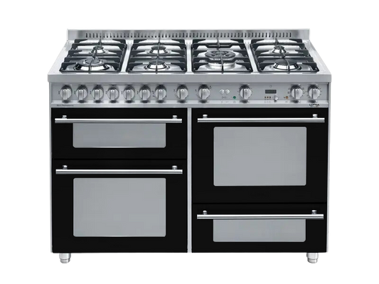 Lofra Professional Electric Oven with 7 Burner Gas Top – 120cm