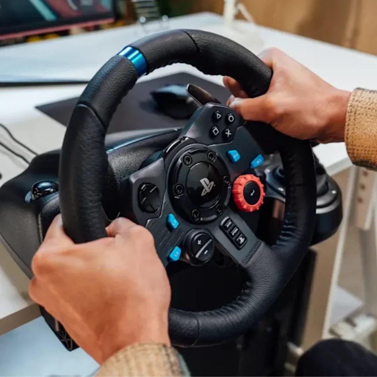 Logitech G29 Driving Force Racing Wheel and Pedals for PS & PC