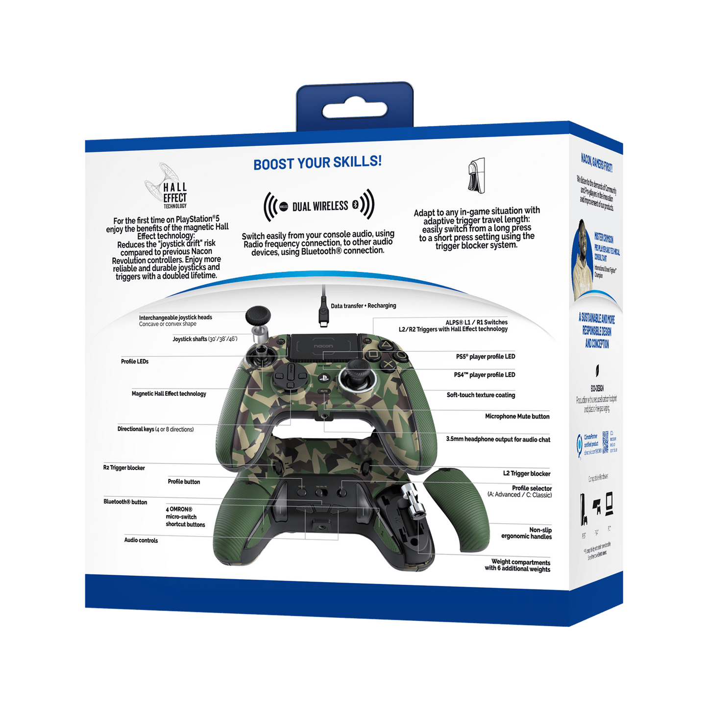 Nacon Revolution Pro 5 Controller - Forest Camo