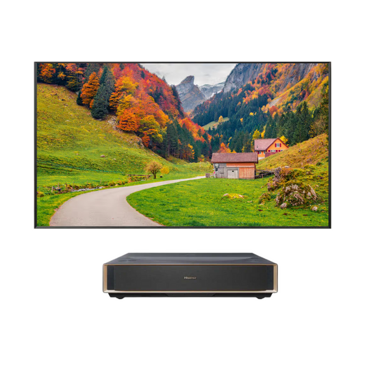 Hisense PT1 Laser Projector + 100 inch ALR Screen Bundle