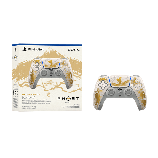 PlayStation 5 (PS5) DualSense Wireless Controller - Ghost of Yotei Gold Limited Edition - KOODOO