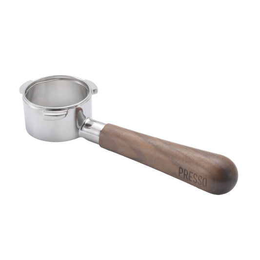Presso portafilter breville walnut