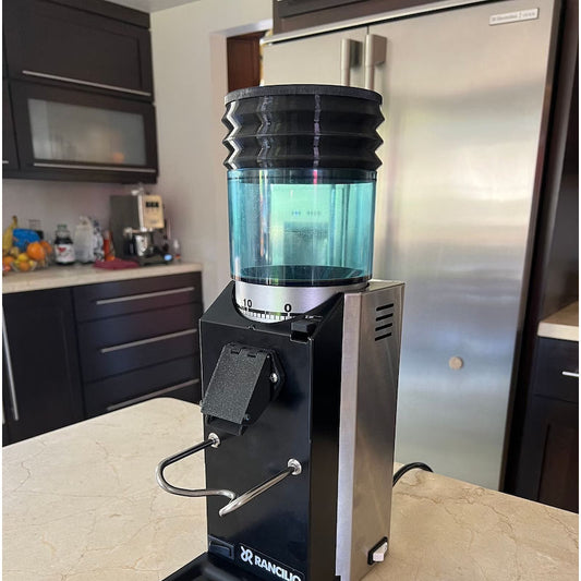 Rancilio Rocky Bellows On Rancilio Rocky Grinder