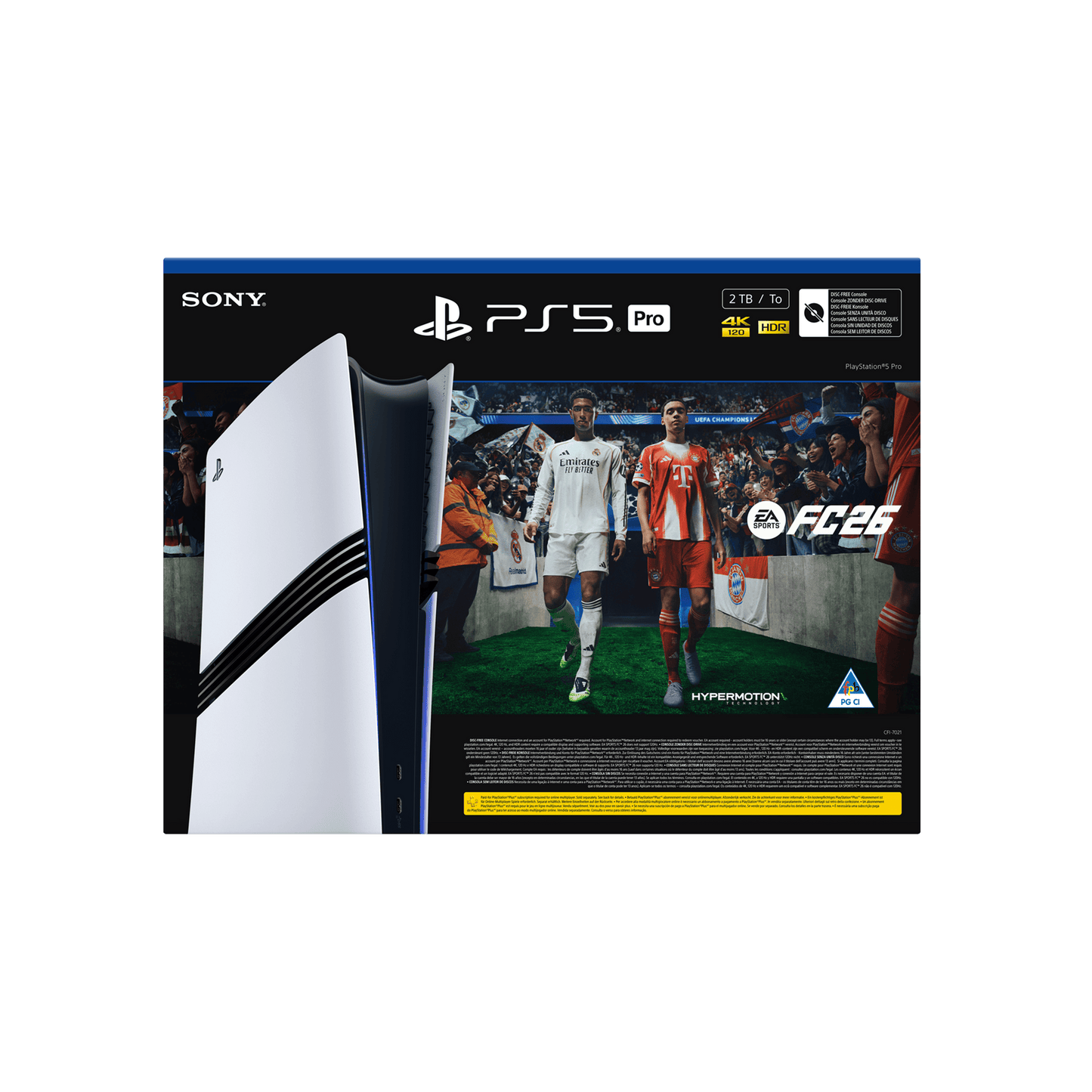 PlayStation 5 Digital Pro Console + EA SPORTS FC 26 (Voucher)