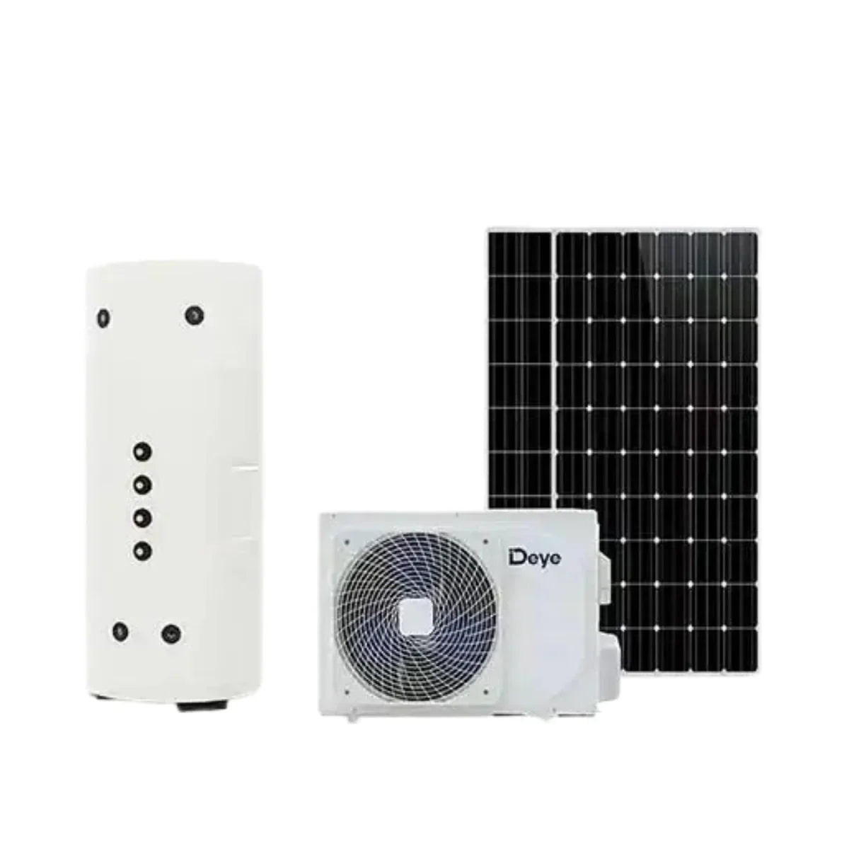 Deye: Solar AC/DC Air Source Hot Water Heat Pump 300L