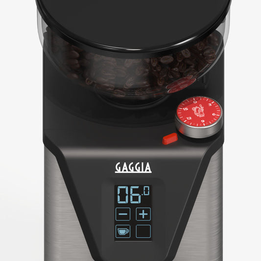 Gaggia MDF55 coffee grinder top