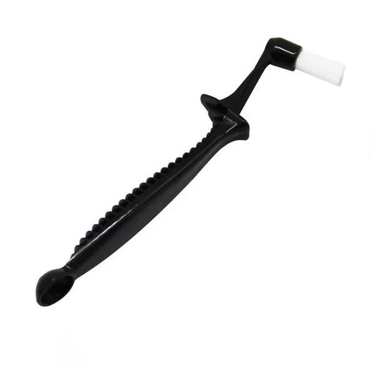 Black generic grouphead brush for espresso machines