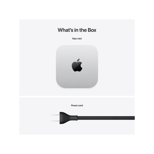 Apple Mac mini M4 Chip Compact High Performance Desktop Computer