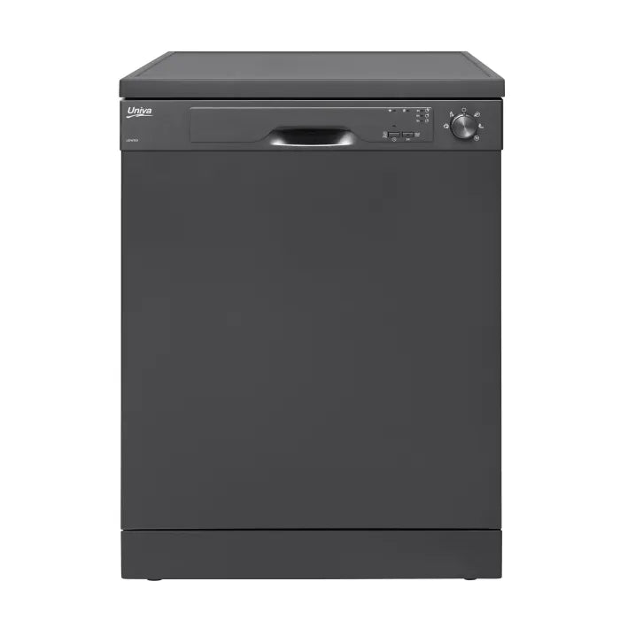 Univa 13 Place Dishwasher Dark Grey UDW301