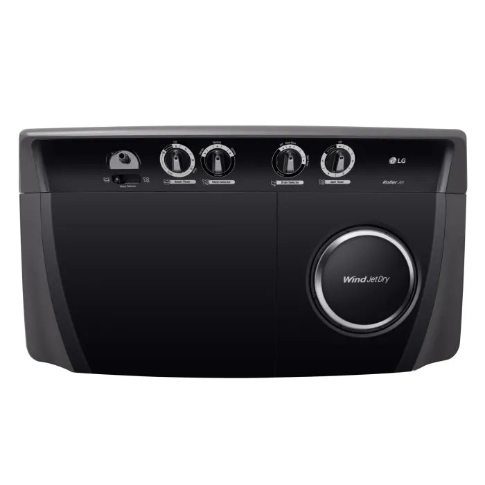LG 18kg Twin Tub Washing Machine Middle Black TT1861RWPT