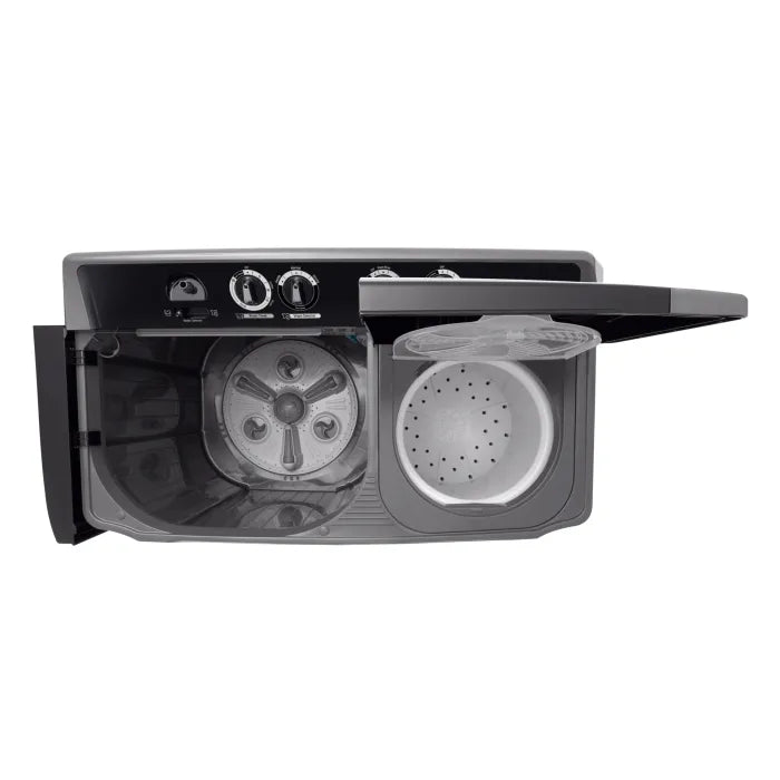 LG 18kg Twin Tub Washing Machine Middle Black TT1861RWPT