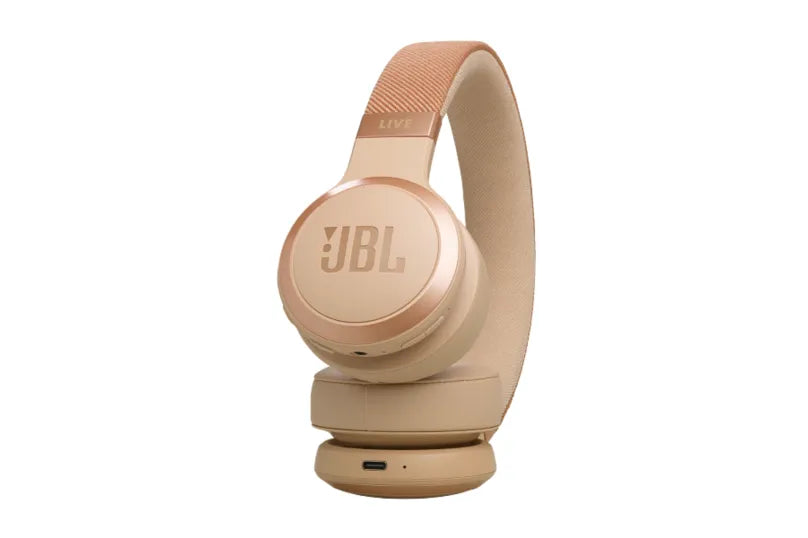 JBL Live 670NC Noise Cancelling On-Ear Headphones Black
