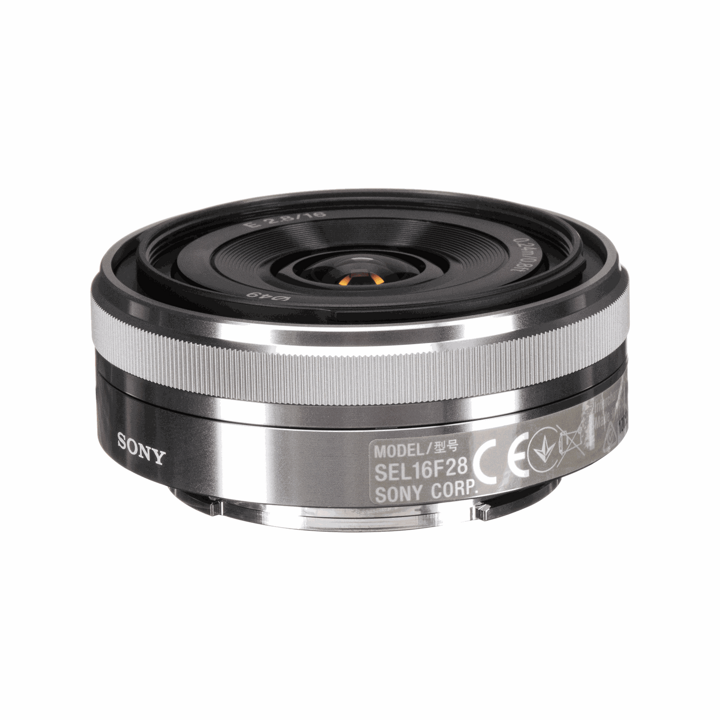 Sony E 16mm f/2.8 Lens (Silver)