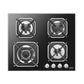 Lofra Black Line Built-In Gas Hob - 60cm