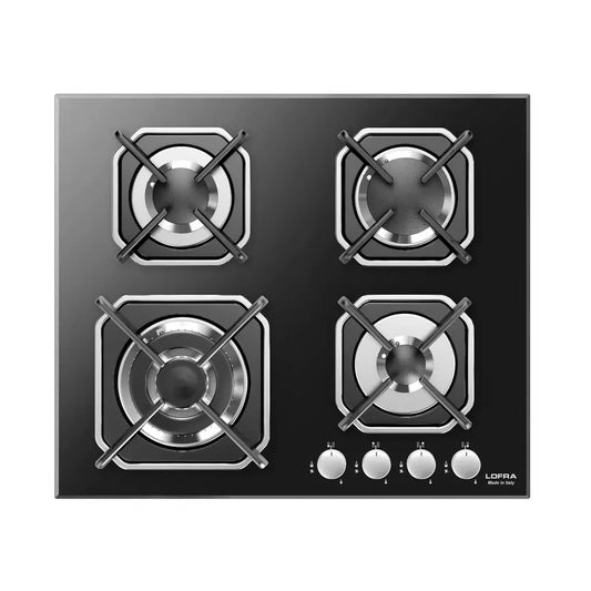 Lofra Black Line Built-In Gas Hob - 60cm