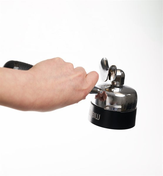 Eureka Mignon Dosing Funnel Upside Down On Portafilter
