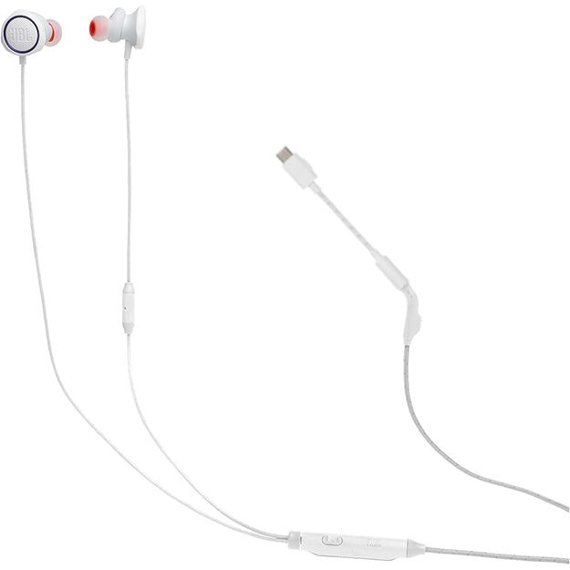 JBL Quantum 50C In-Ear Wired Gaming Headphones With USB-C Adapter