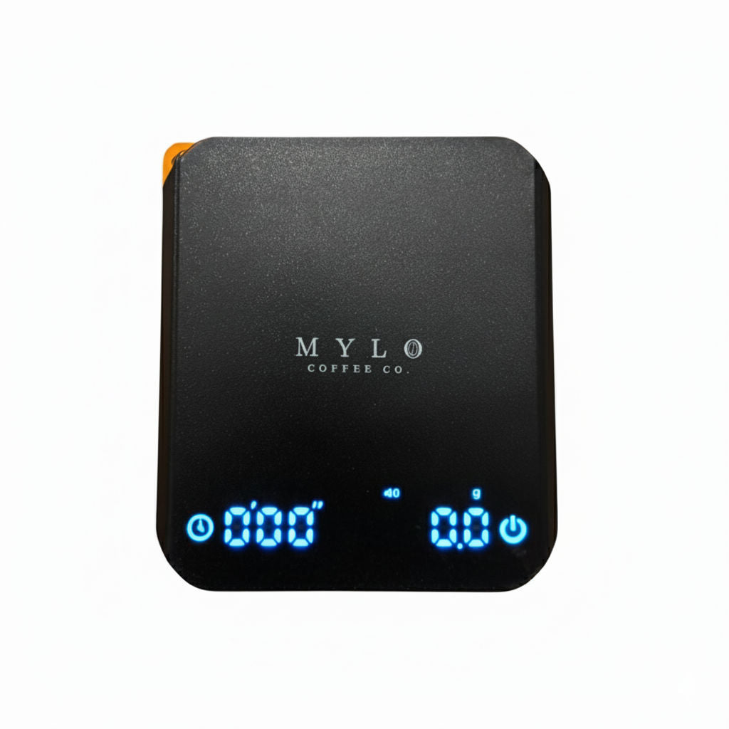 Image of Mylo Pebble coffee scale with screen display