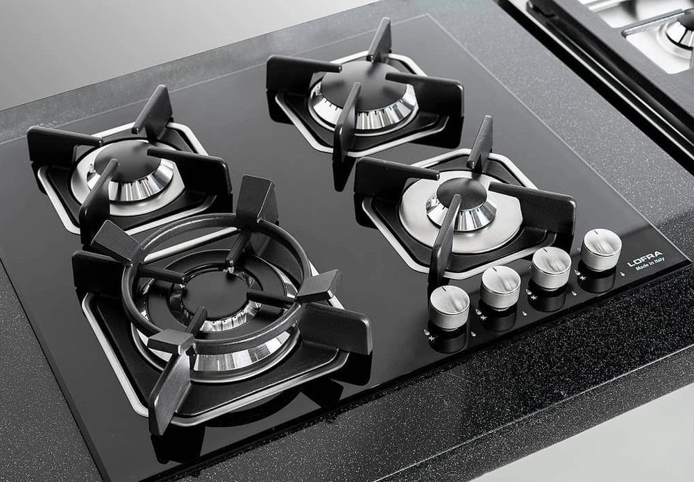 Lofra Black Line Built-In Gas Hob - 60cm