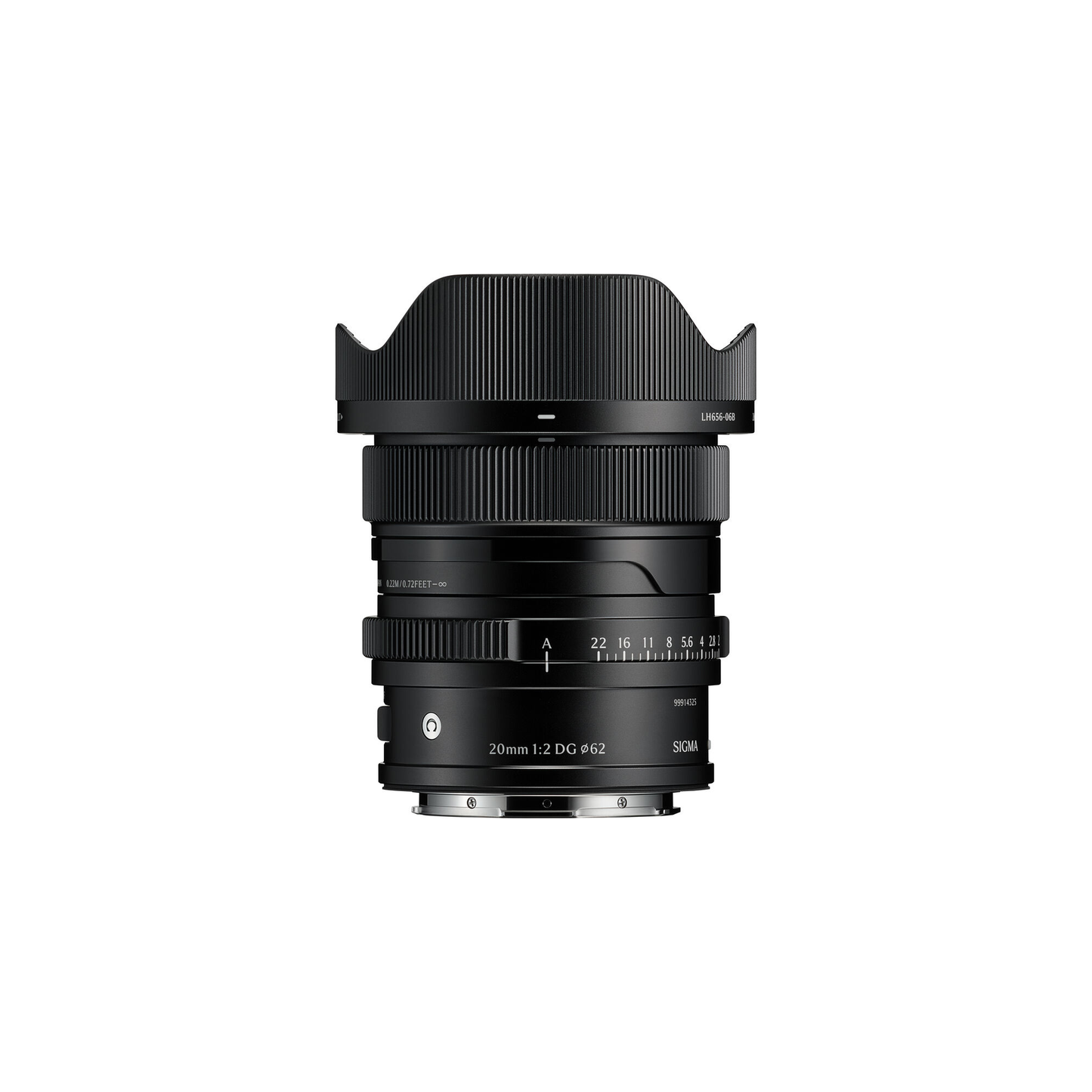 SIGMA LENS  20MM F/2 DG (C) (BK) F/L-MOUNT
