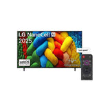 LG 55" NanoCell AI NANO80 4K Smart TV 55NANO80A6A.AFAB