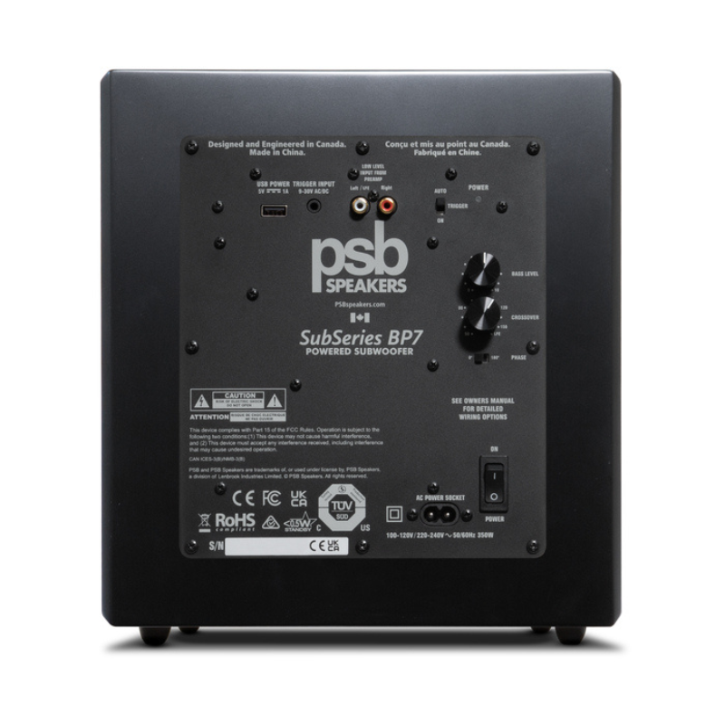 PSB BP7 Subwoofer (Each)