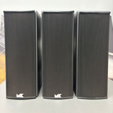 Miller & Kriesel K-17 Satellite / Surround / Center; Set of 3 Speakers | Pre-Owned