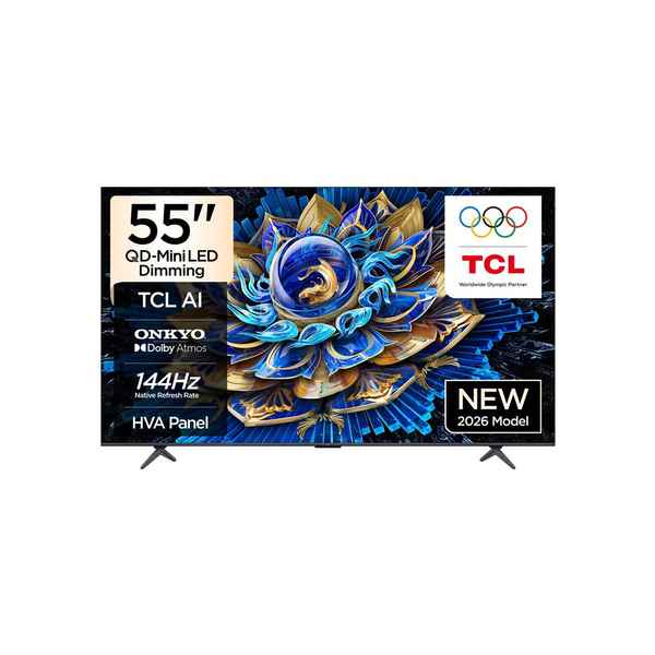TCL 55" P8L Premium QD-Mini LED Google TV 144Hz 55P8L