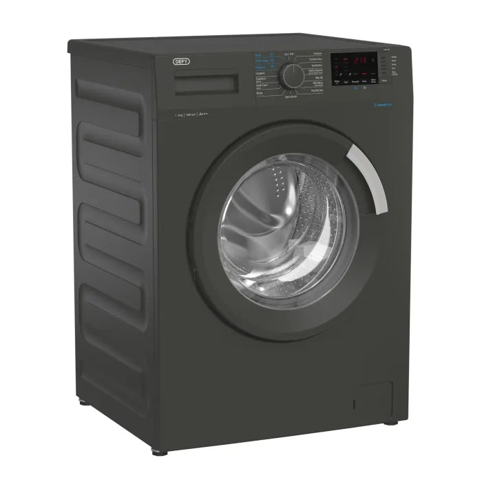 Defy 8kg Front Loader Washing Machine Manhattan Grey DAW386
