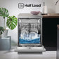 Hisense 13 Place Freestanding Dishwasher H13DX Silver