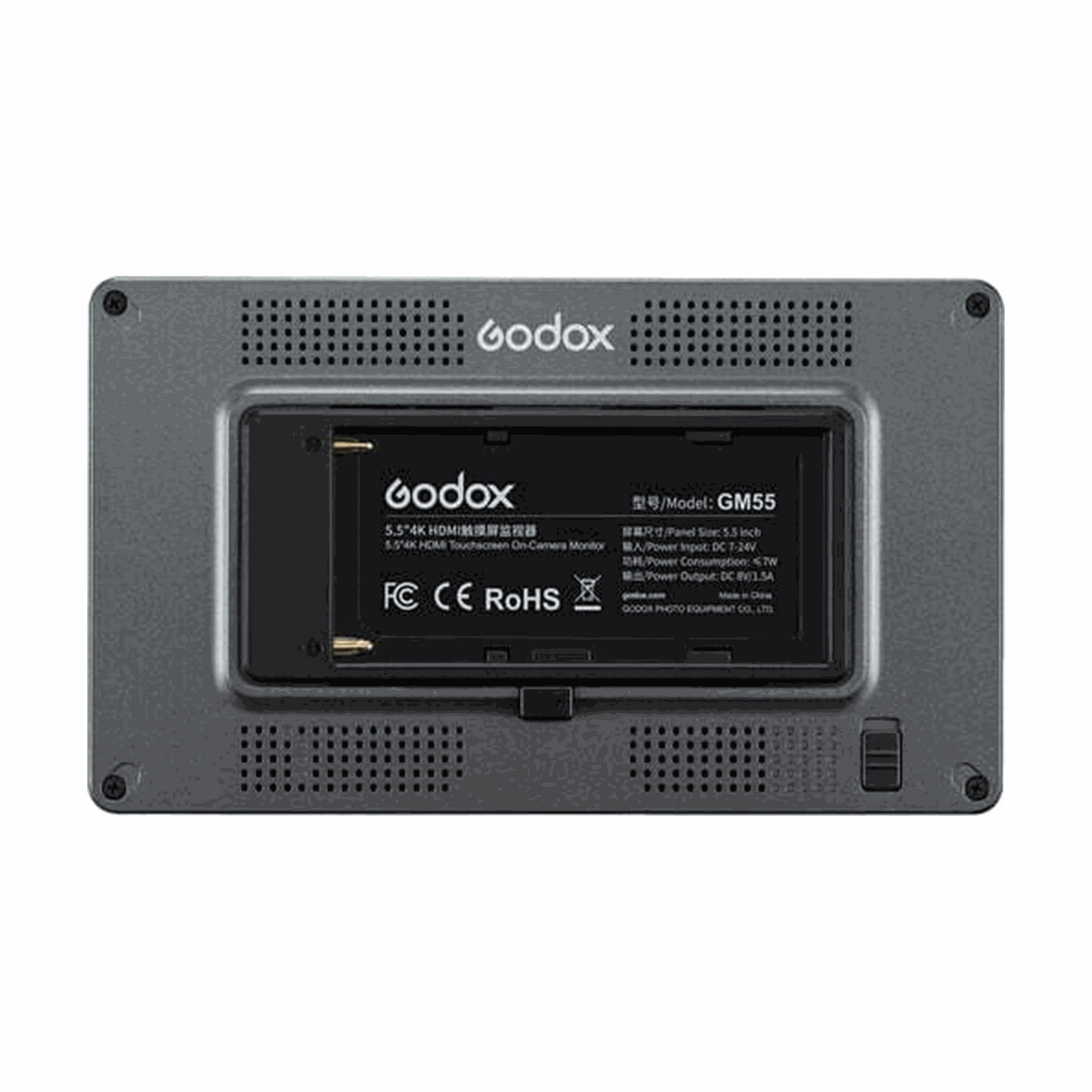 Godox GM55 15cm 4K HDMI Touchscreen On-Camera Monitor