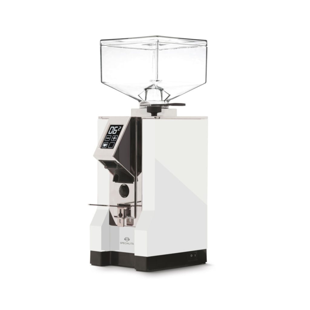Eureka Mignon Specialita Espresso Grinder White & Chrome