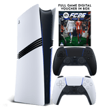 PlayStation 5 Digital Pro Console + EA SPORTS FC 26 (Voucher) + PS5 DualSense - Midnight Black