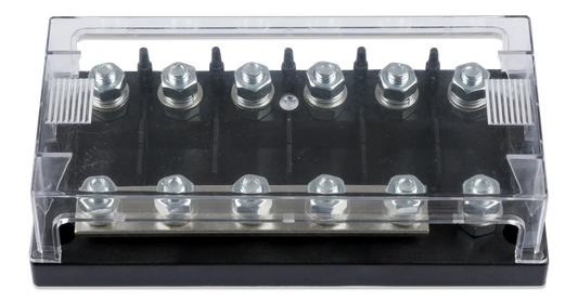 Victron Fuse holder 6-way for MEGA-fuse