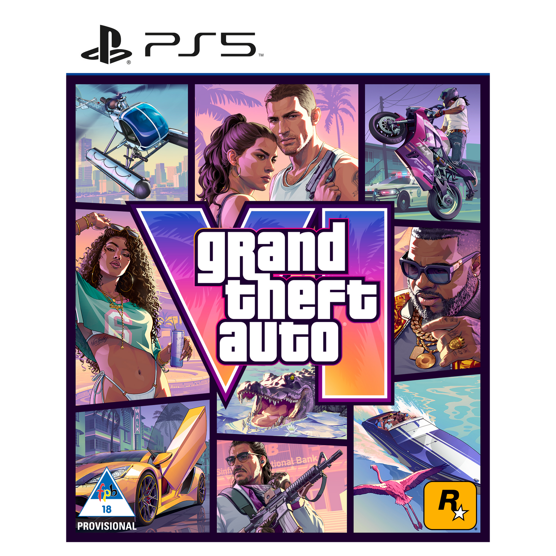 Grand Theft Auto VI (PS5) - Code in Box - KOODOO