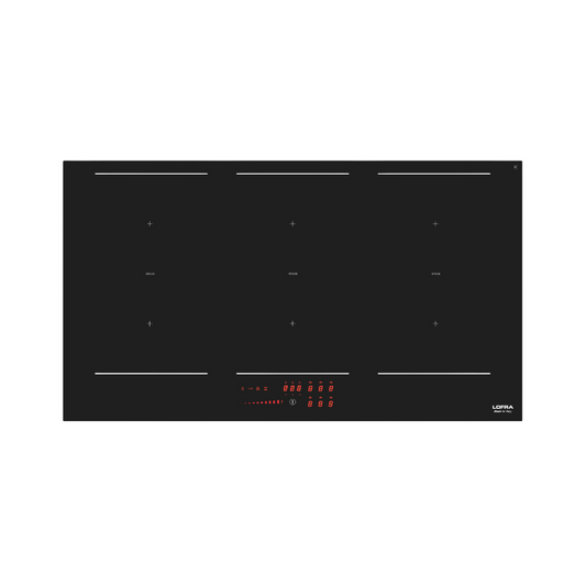 Lofra Black Line Built-In Induction Hob - 90cm