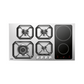 Lofra Black Line Built-In Combo Hob - 90cm