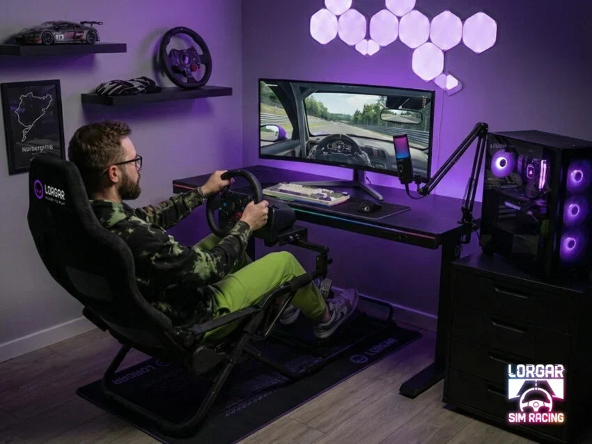 Lorgar FLEX RAF1 Foldable Sim Racing Cockpit