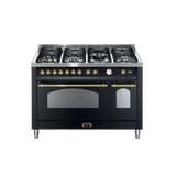 Lofra Dolce Vita Electric Oven with 7 Burner Gas Top – 120cm (Gold)