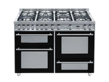 Lofra Professional Electric Oven with 7 Burner Gas Top – 120cm