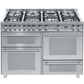 Lofra Professional Electric Oven with 7 Burner Gas Top – 120cm