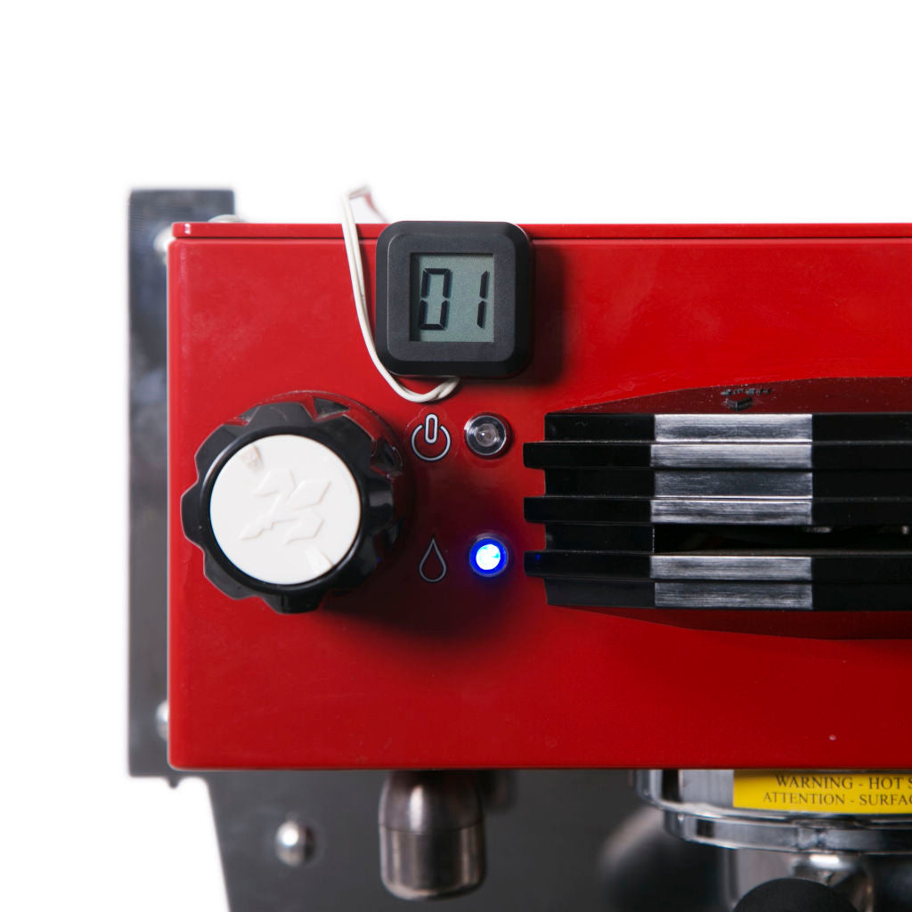 Luminaire shot timer on Linea Mini