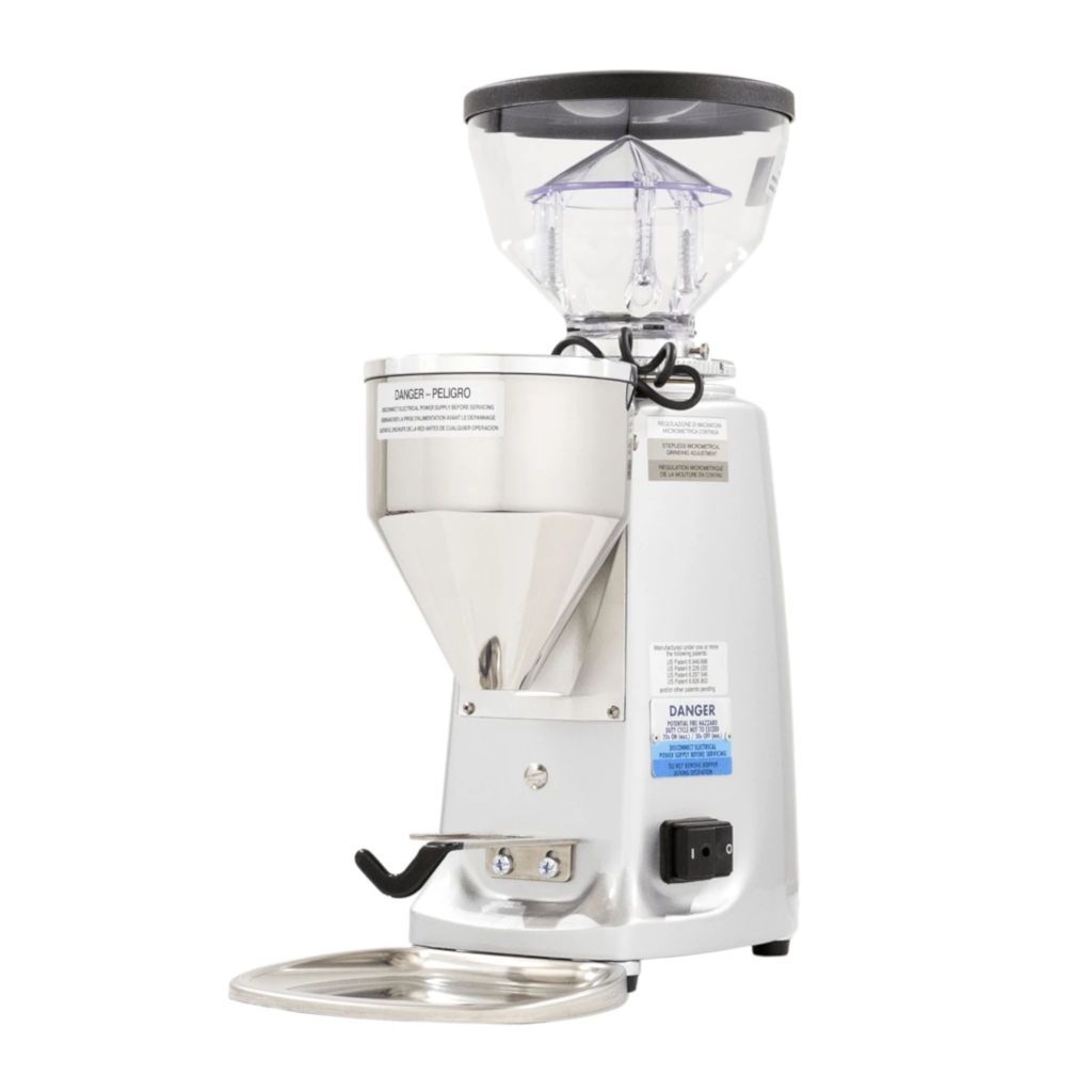 Mazzer Mini Electronic On Demand Espresso Grinder White